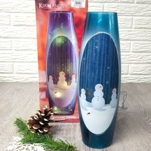 Light up snowman hurricane